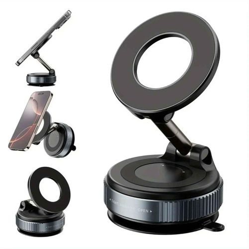 Support Téléphone Magnétique Voiture  Rotation 360° MagSafe