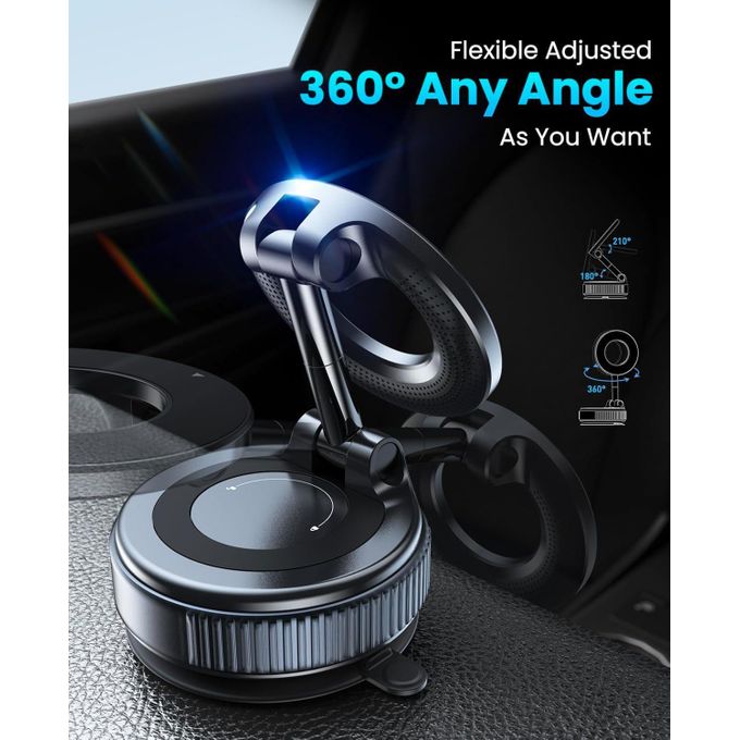 Support Téléphone Magnétique Voiture  Rotation 360° MagSafe
