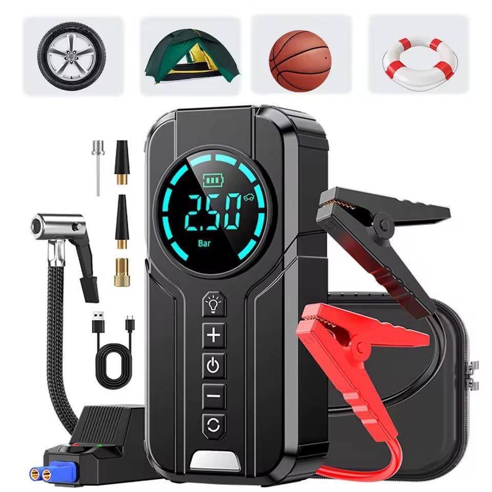 Jump Starter 3-en-1  — Coffret Outils OFFERT 🎁